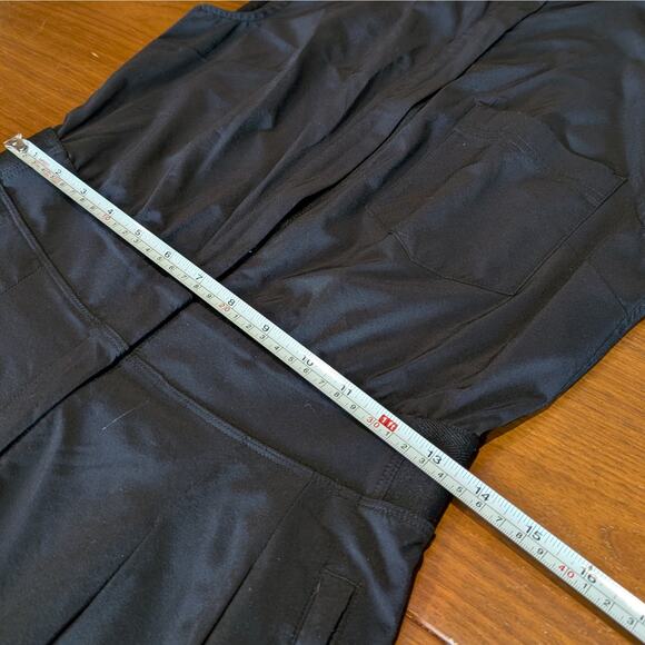 Athleta Black Brooklyn Heights Wide Leg Sleeveless Romper Jumpsuit, size 2 - Picture 5 of 8